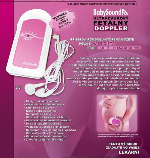 Ultrazvukový fetálny DOPPLER